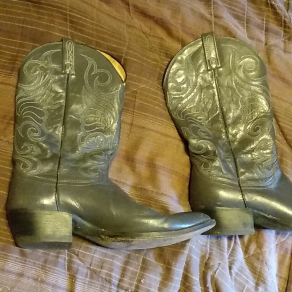 Dan Post grey boots